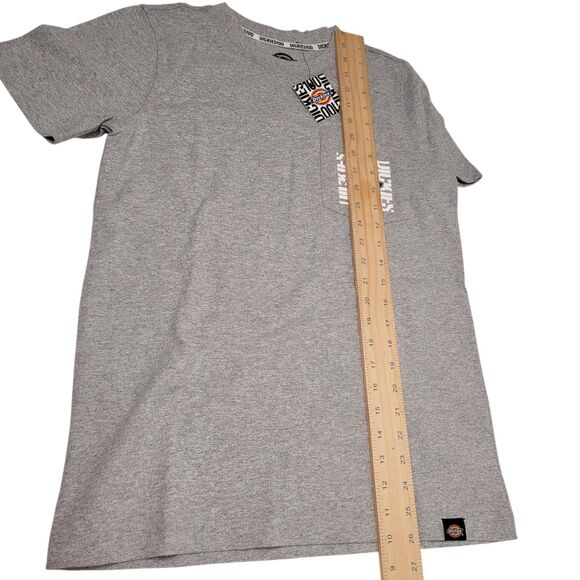 Dickies Men 100 Years Anniversary Short Sleeve T-Shirt Heather Gray X-Small - Picture 10 of 10